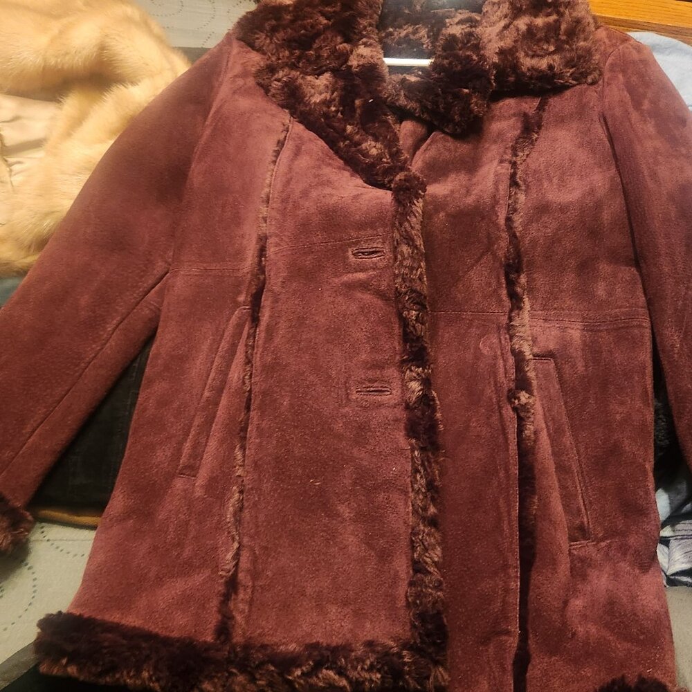 Wilson leather Maxima coat